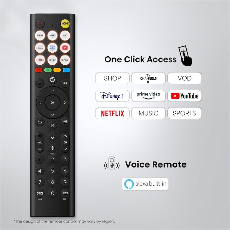 Hisense Smart TV QLED 75" 4K 75E79S nero