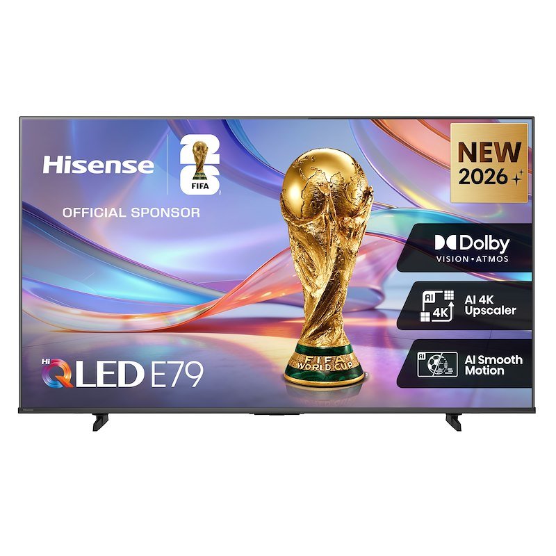 Hisense Smart TV QLED 75" 4K 75E79S nero