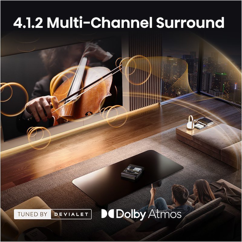 Hisense TV MINI LED 85" 85ur9s