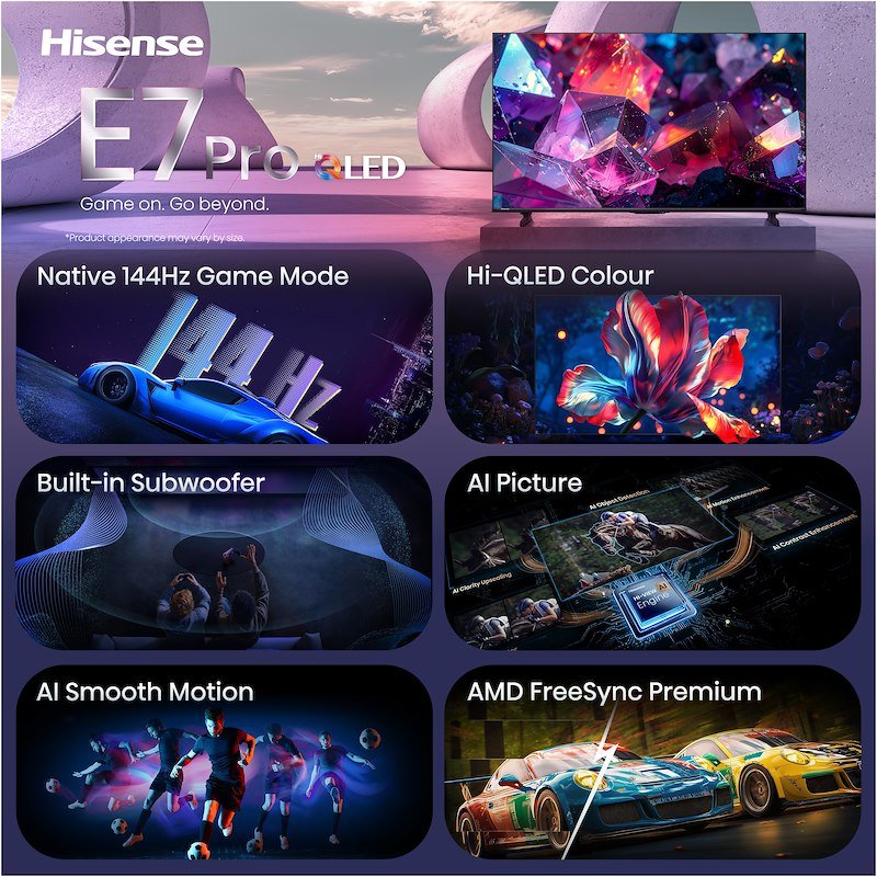 Hisense TV 100" QLED 100e7s Pro