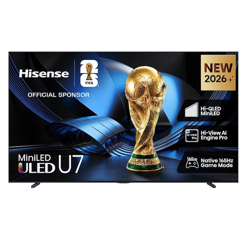 Hisense TV 100" MiniLED 100u7se Nero