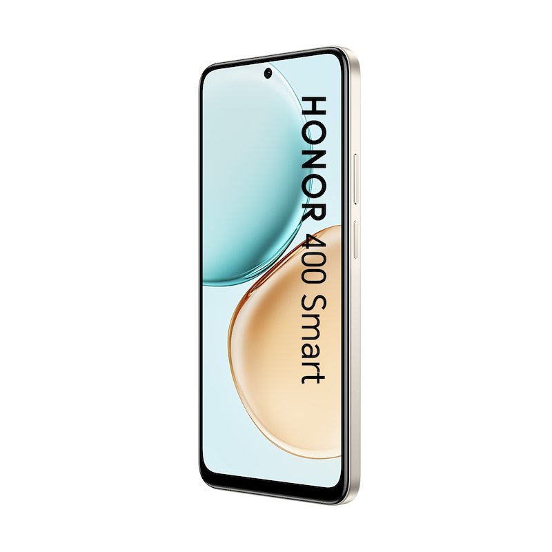 Honor Smartphone 400 Smart 8/ 256GB Gold + auricolari Honor choice X7 lite + Case cover trasparente