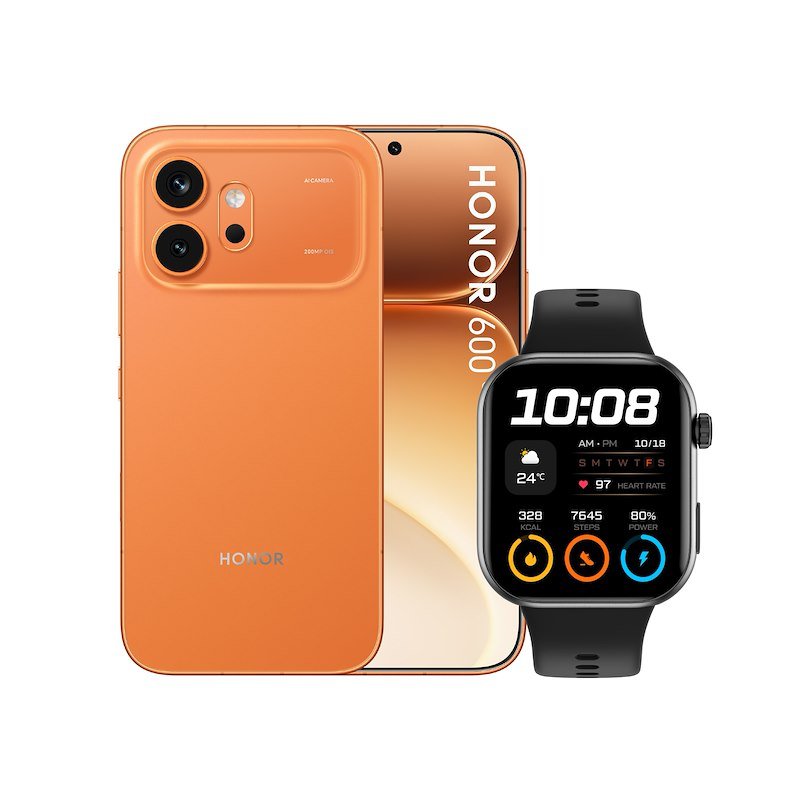 Honor Smartphone 600 8/256GB ORANGE + CHOICE WATCH 2I