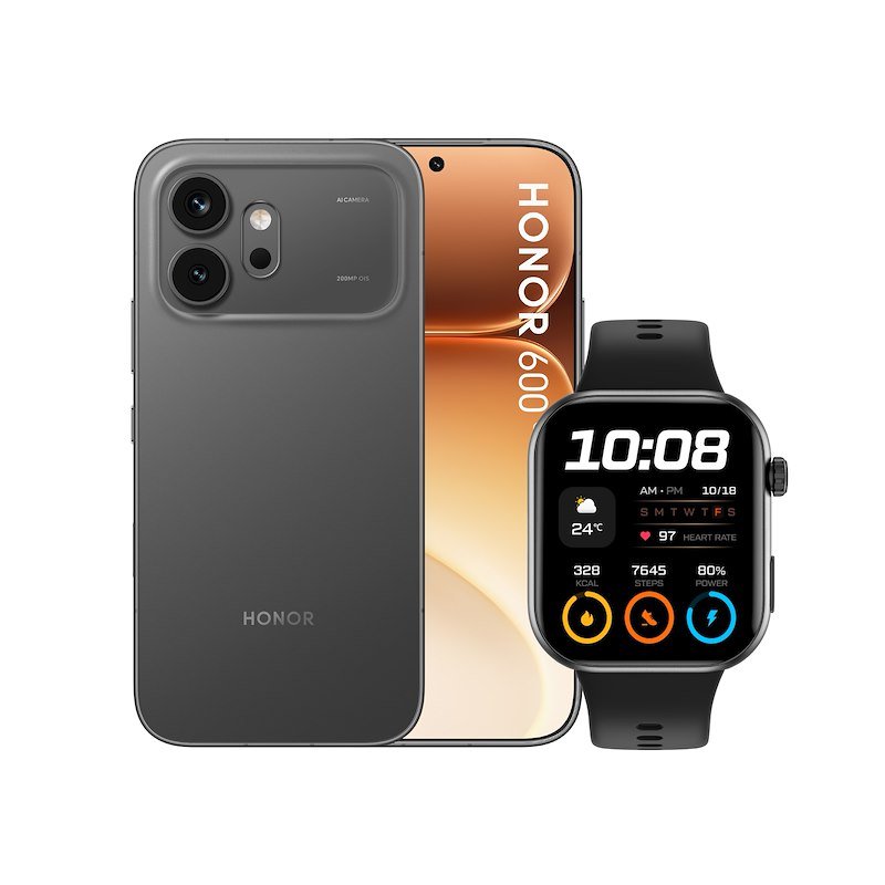 Honor Smartphone 600 8/512GB Black + CHOICE WATCH 2I