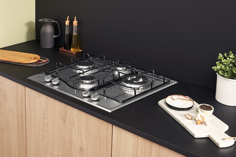 Hotpoint Ariston Piano Cottura Gas PCN 642 T/IX/HAR Inox