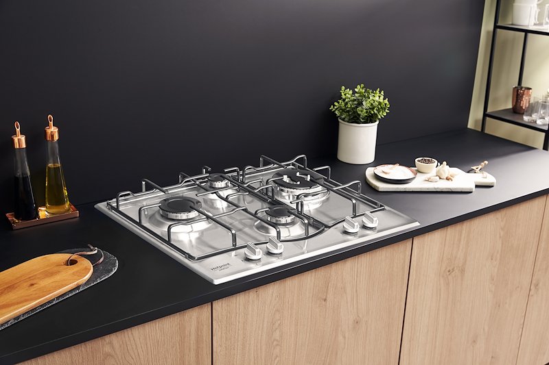 Hotpoint Ariston Piano Cottura Gas PCN 642 T/IX/HAR Inox