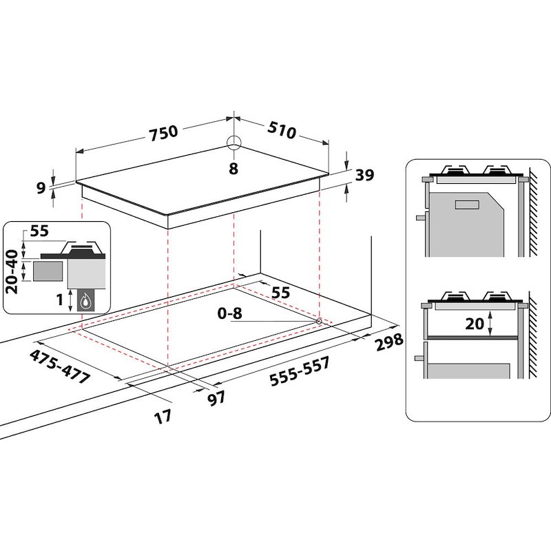 Hotpoint-ariston - Pcn762sixhar