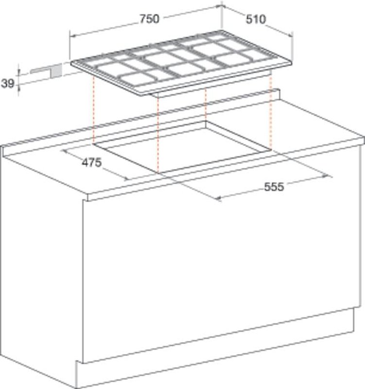 Hotpoint-ariston - Pcn762sixhar