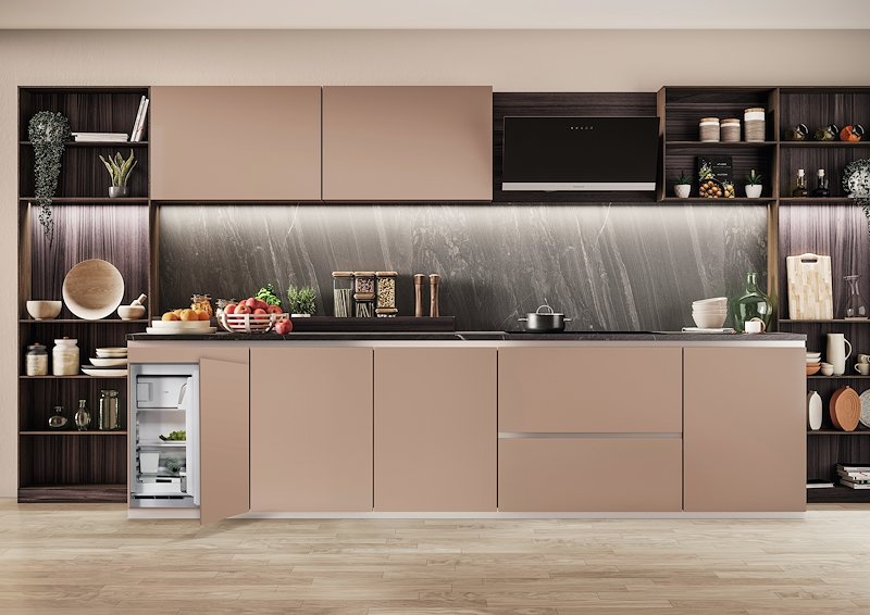 Hotpoint Ariston Frigorifero Sottotavolo da Incasso HABUF011 126 l Grigio