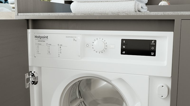 Hotpoint Lavatrice Incasso 7 kg Bi Wmhg 71483 Eu N