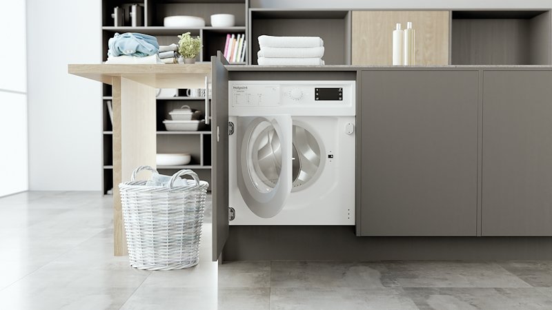 Hotpoint Lavatrice Incasso 7 kg Bi Wmhg 71483 Eu N