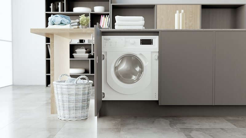 Hotpoint Lavatrice Incasso 7 kg Bi Wmhg 71483 Eu N