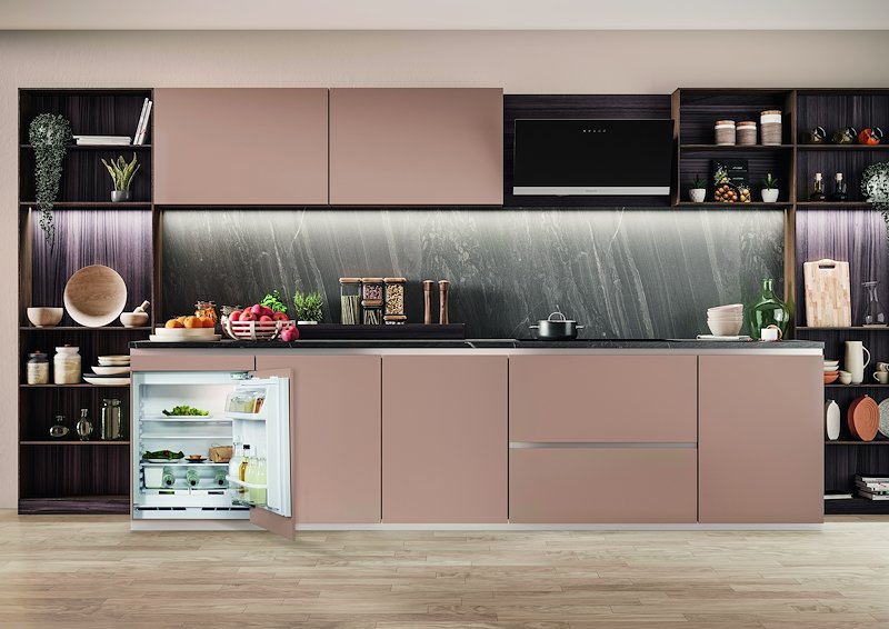 Hotpoint-ariston Frigorifero Sotto - Tavolo Habul011 Acciaio