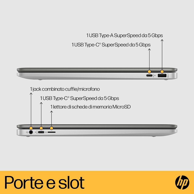 HP Chromebook 15a-na0001nl 15.6"  Mineral Silver