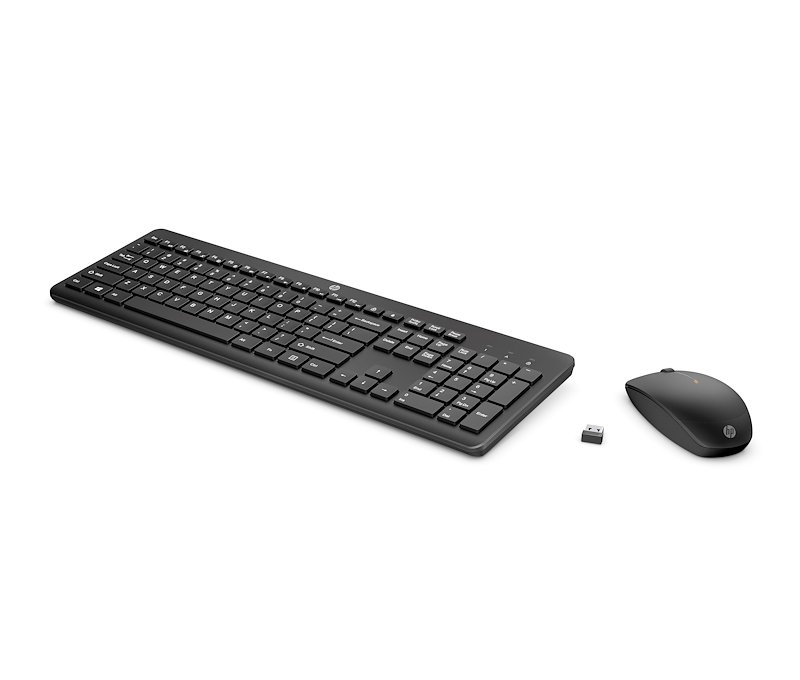 Hp COMBO TASTIERA E MOUSE Wireless HP 230 18h24aa Nero