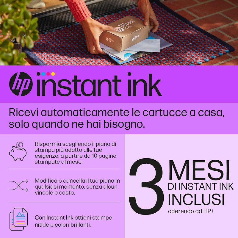 Hp Stampante a colori inkjet Deskjet 4222e Blue Breeze