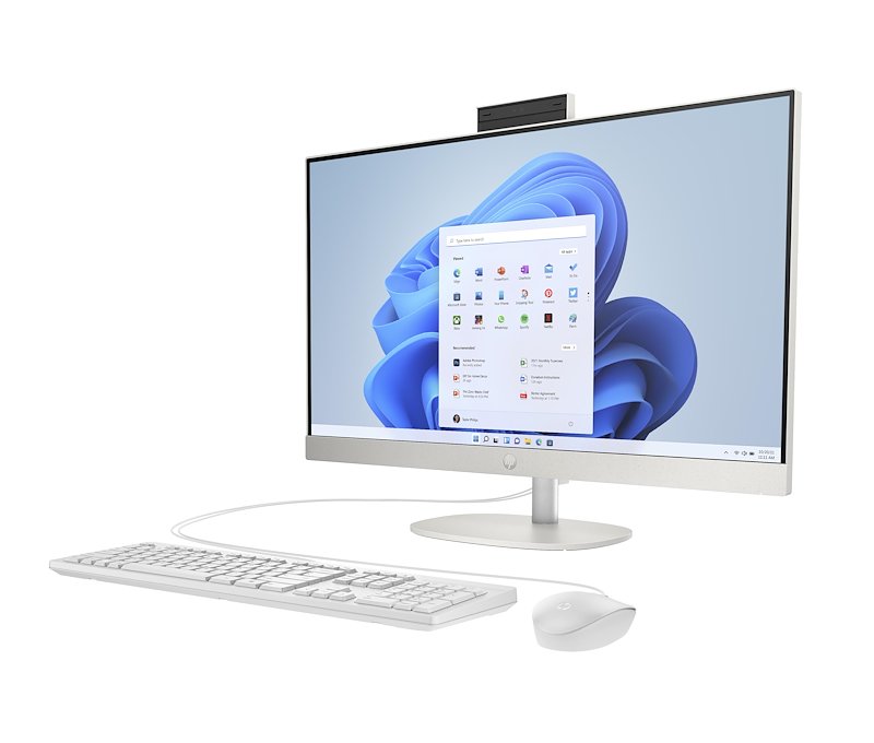 Hp All In One 27" 16 / 512 GB 27-CR1000NL Shell White