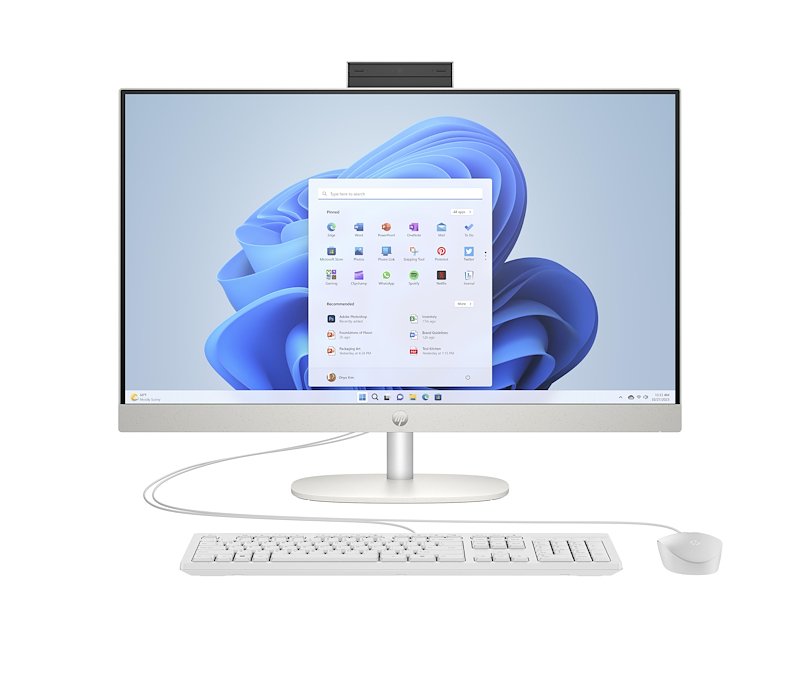 Hp All In One 27" 16 / 512 GB 27-CR1000NL Shell White