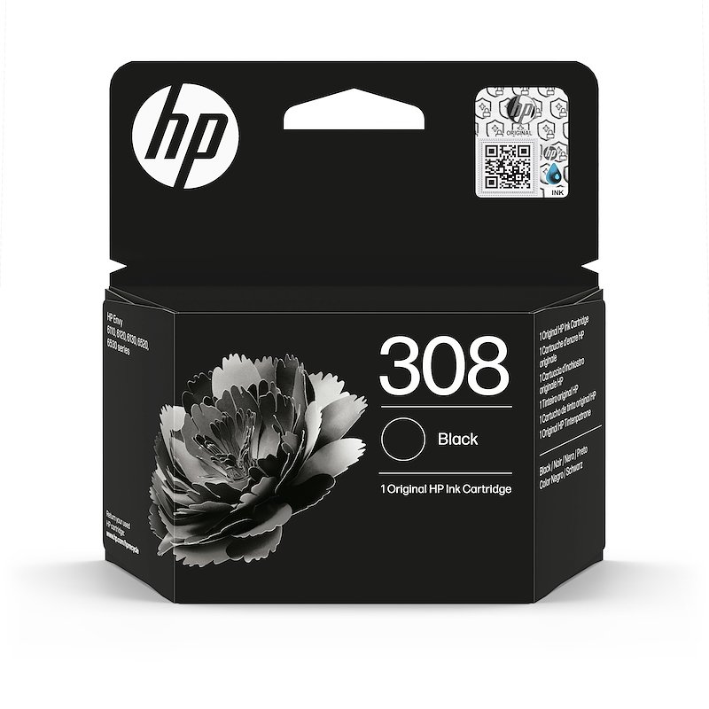 Hp Cartuccia Inkjet Nero 308 7fp21ue#301