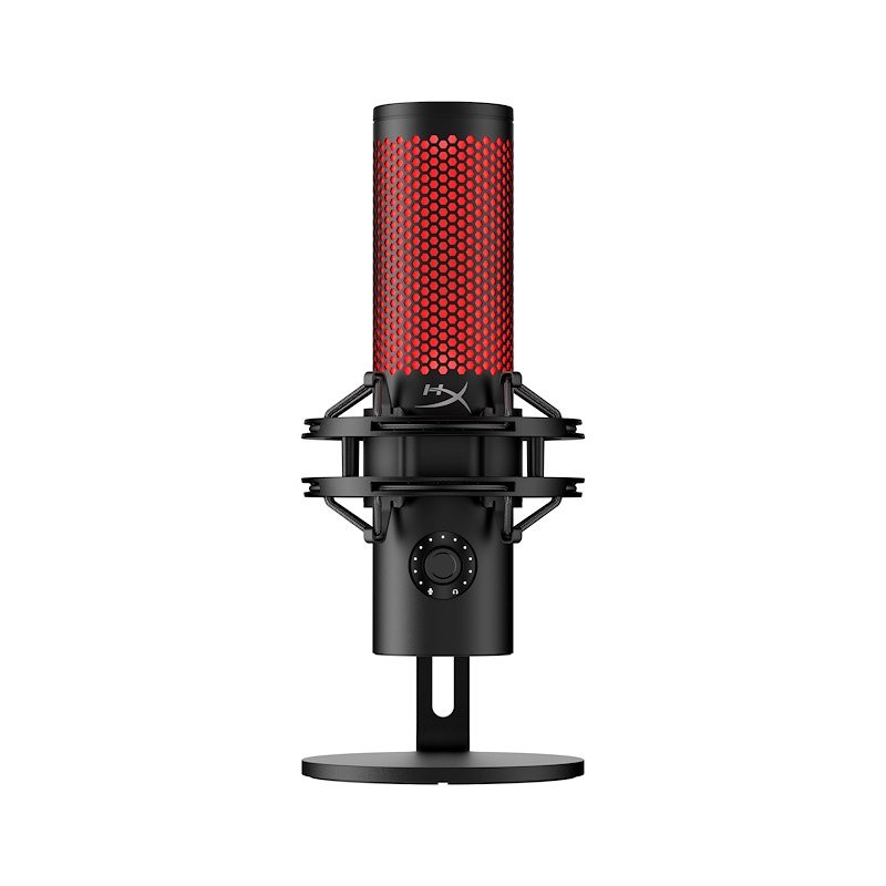 Hp Microfono Quadcast 2 Black - Red