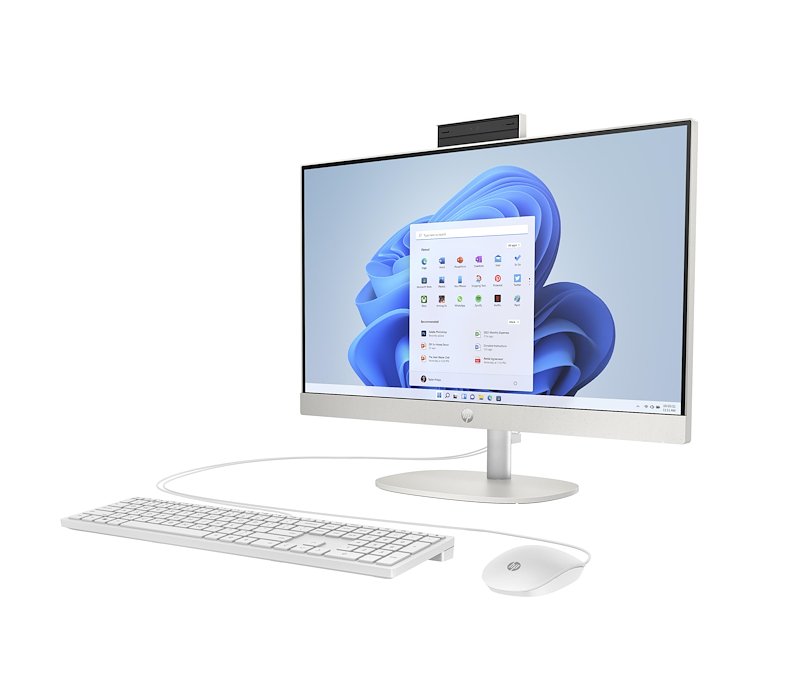 Hp ALL IN ONE 24-cr0071nl 8/ 512GB Shell White