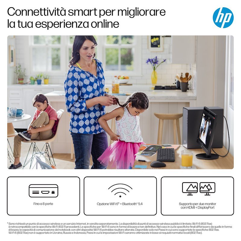 Hp OmniDesk Desktop M02-0027nl PC 16/512gb Meteor Silver