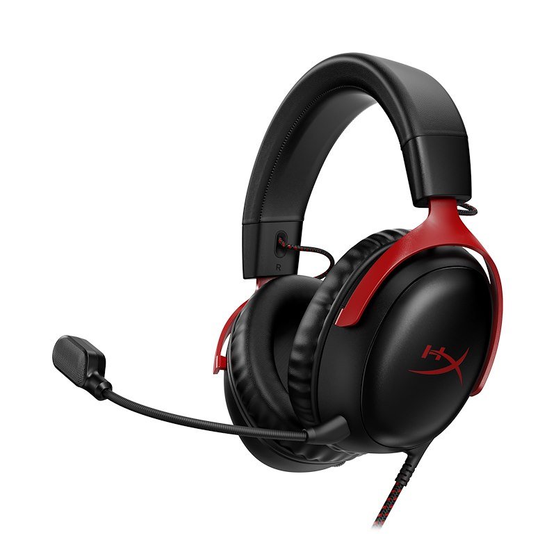 Hp Cuffie gaming CLOUD III 727a9aa Nero/Rosso