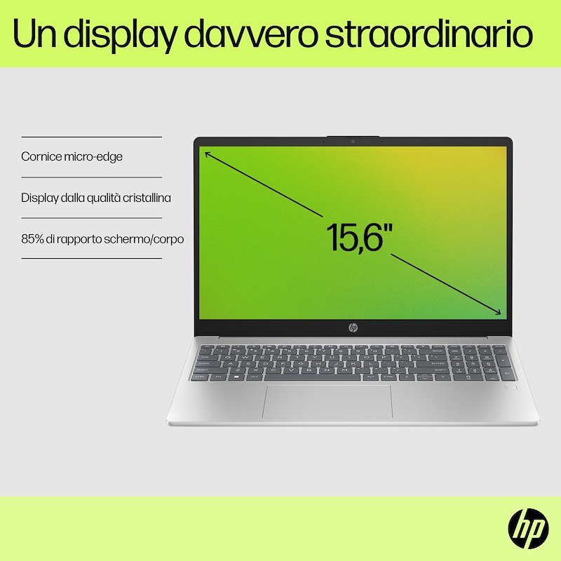 Hp Notebook 15-fd2008nl D13JMEA 16/1TB Natural Silver