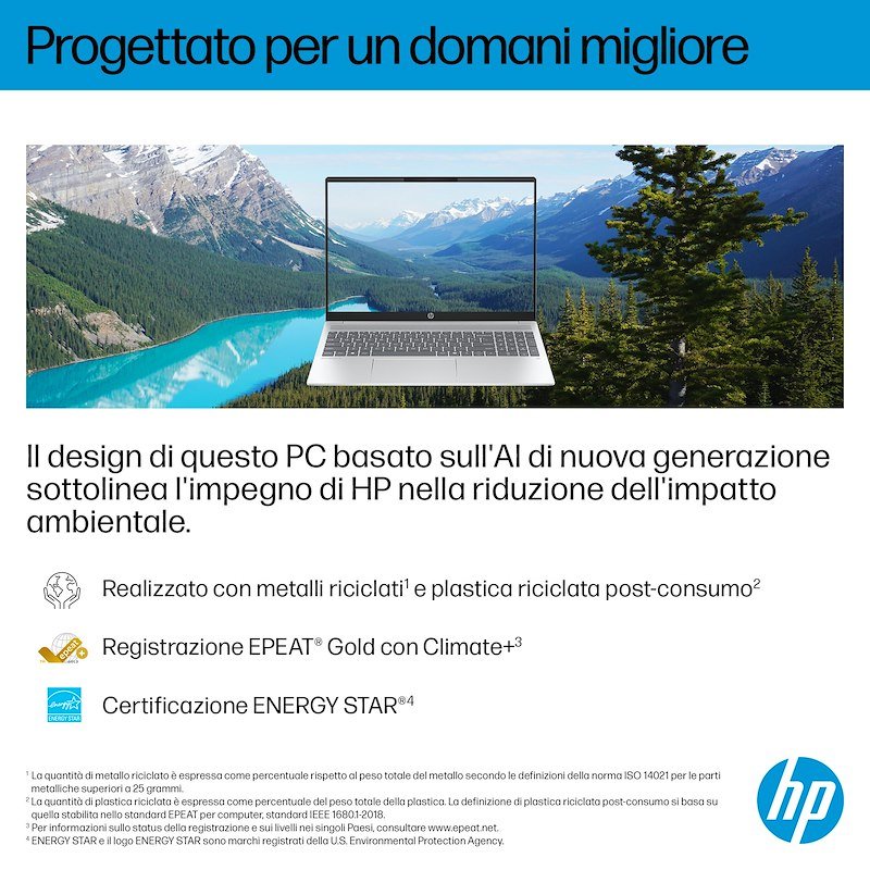 Hp Notebook Omnibook 5 Ngai 16-ag1023nl D13JPEA 16/1TB Glacier Silver