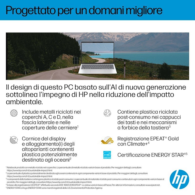 Hp OmniBook 7 Laptop Next Gen AI 13-BG1002N