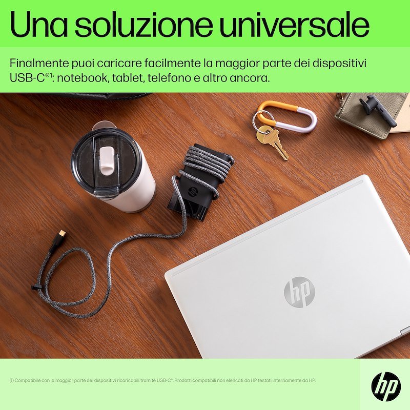Hp Alimentatore Laptop USB-C da 65 W