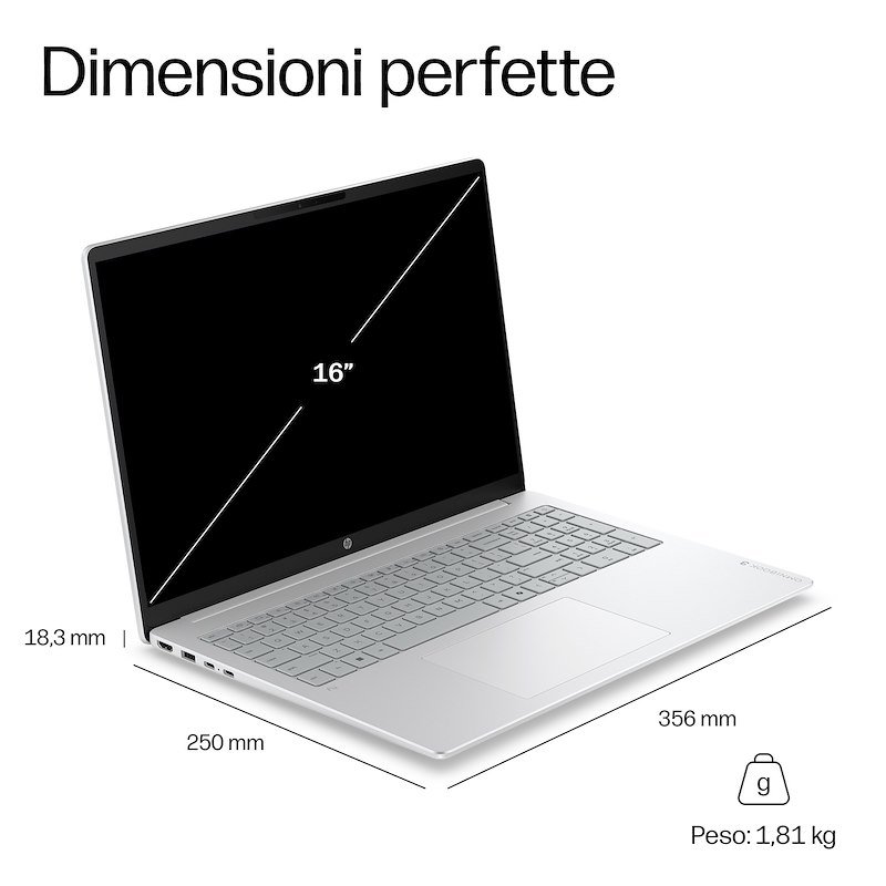 Hp Notebook 12/ 512GB Omnibook 3 16-bu0002nlx