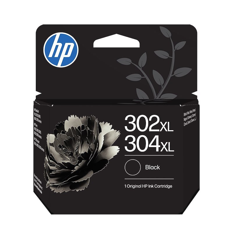 Hp Cartuccia di inchiostro nero originale HP 302XL/304XL