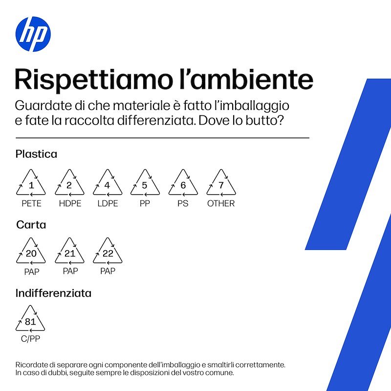 Hp Cartuccia di inchiostro in tricromia originale HP 302XL/304XL B7rt8ae#30a
