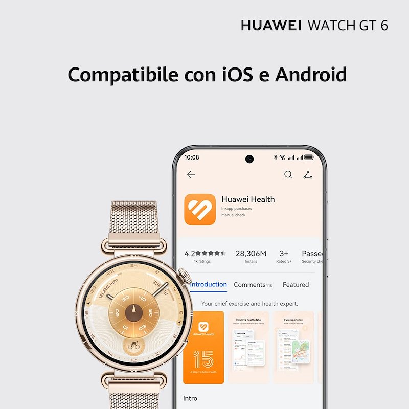 Huawei Smartwatch Watch Gt 6 46mm Black