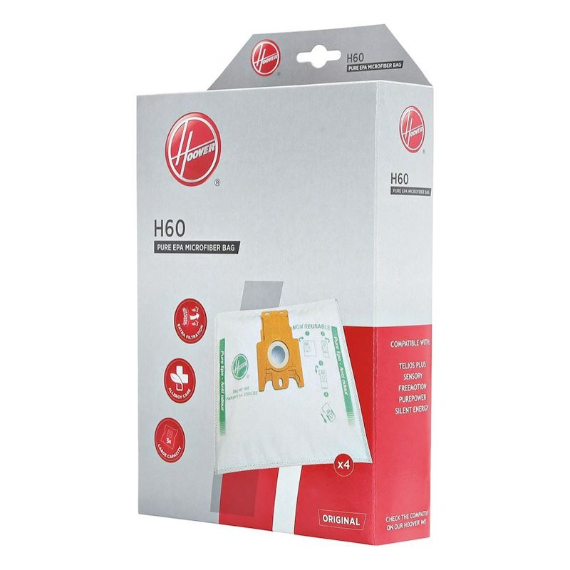 Hoover - Sacchetti Aspirapolvere - H60 Purehepa