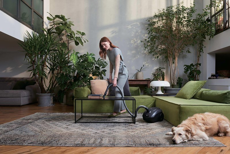 Hoover Aspirapolvere con sacco HE120PET Grigio