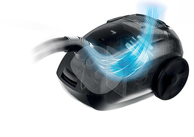 Hoover Aspirapolvere con sacco HE120PET Grigio