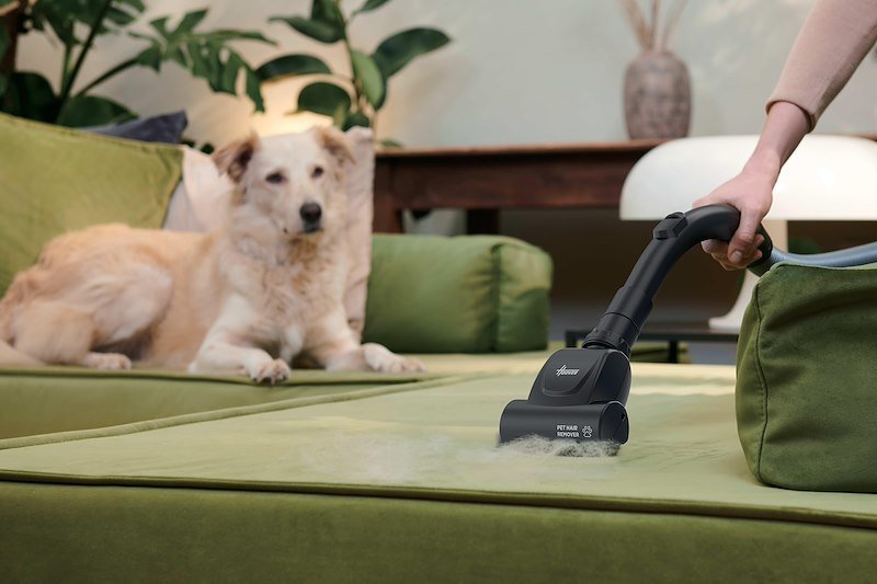 Hoover Aspirapolvere con sacco HE120PET Grigio