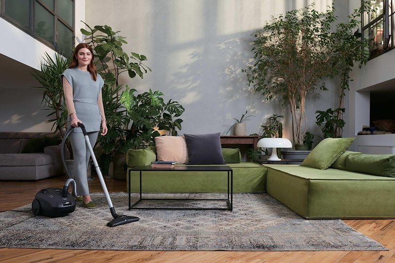 Hoover Aspirapolvere con sacco HE120PET Grigio