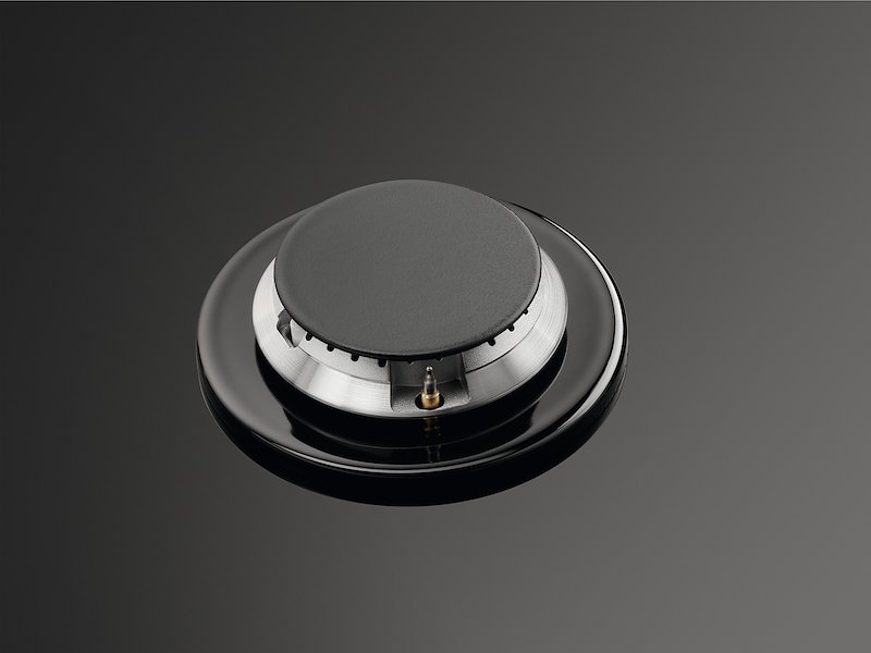 Aeg Piano cottura gas Hkb64420nb Nero/Gas on glass