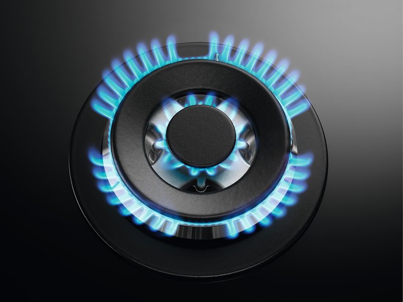 Aeg Piano cottura gas Hkb64420nb Nero/Gas on glass