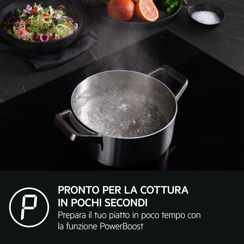 Aeg	Piano cottura elettrico To84ib00ib Nero