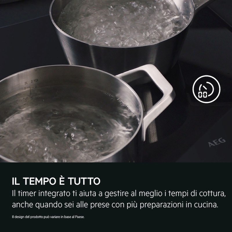 Aeg	Piano cottura elettrico To84ib00ib Nero