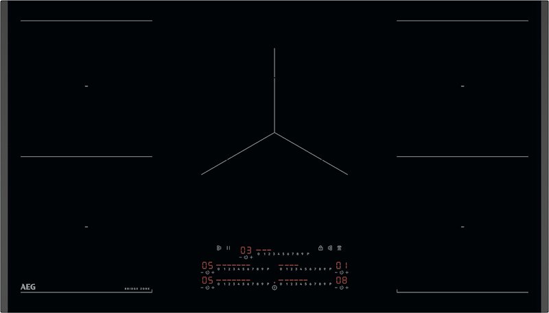 Aeg Piano cottura a induzione TK95IN00FB Nero