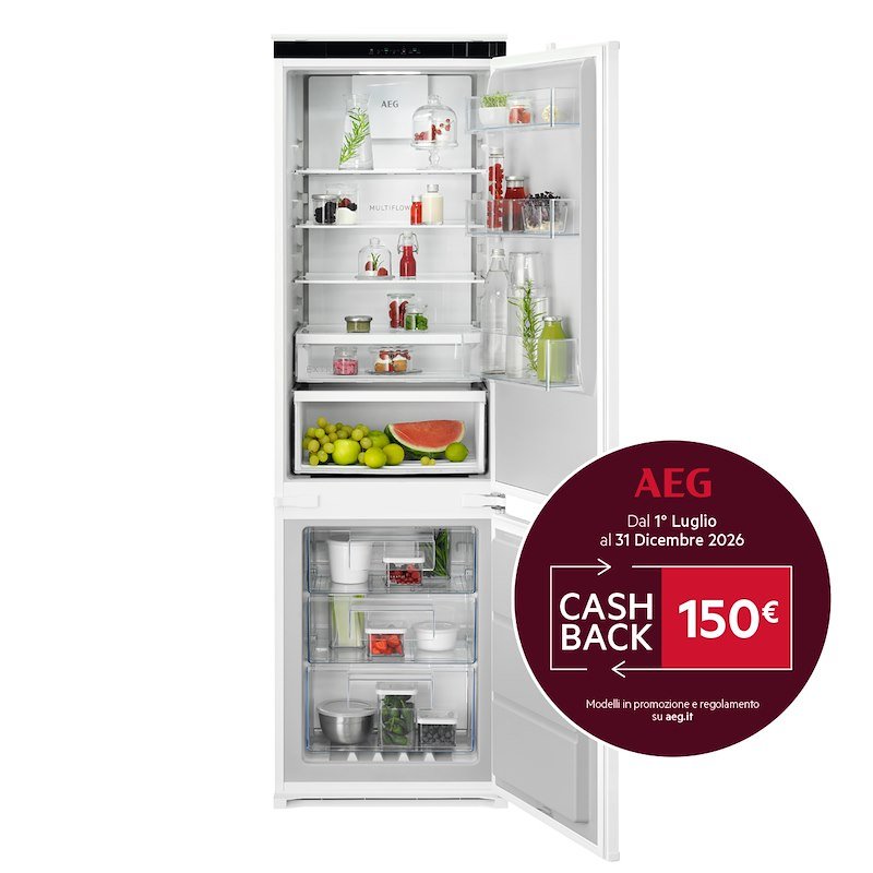 Aeg Frigorifero incasso  Tc6ms18fds bianco