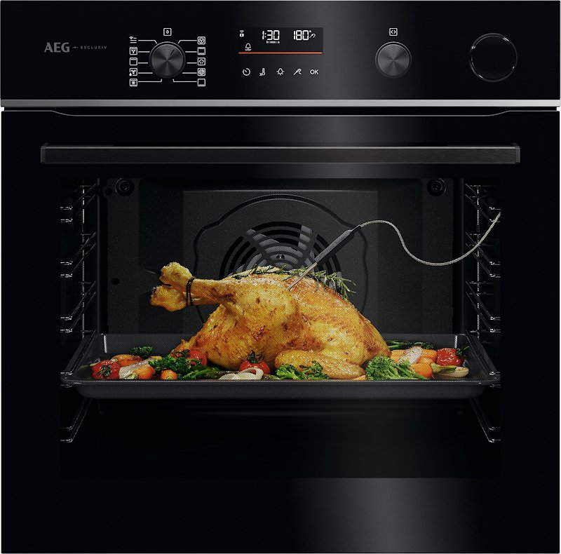 Aeg Forno Elettrico Multifunzionale Serie 6000 SenseCook con SteamCrisp Tr6pb53fsb Nero