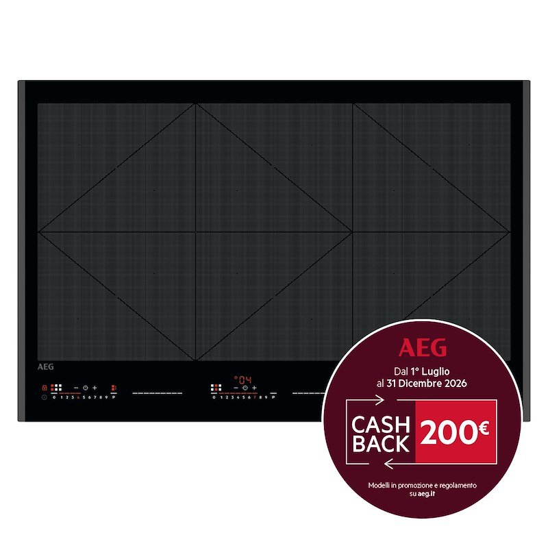 Aeg Piano cottura induzione TR84IT00FB Nero