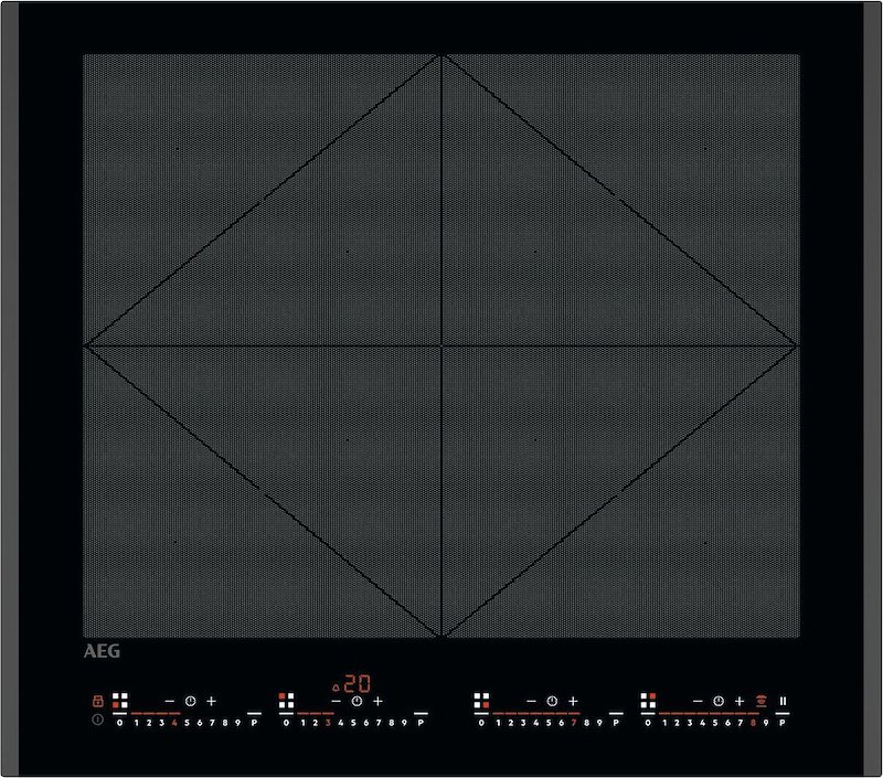 Aeg Piano cottura induzione Tr64it00fb Nero