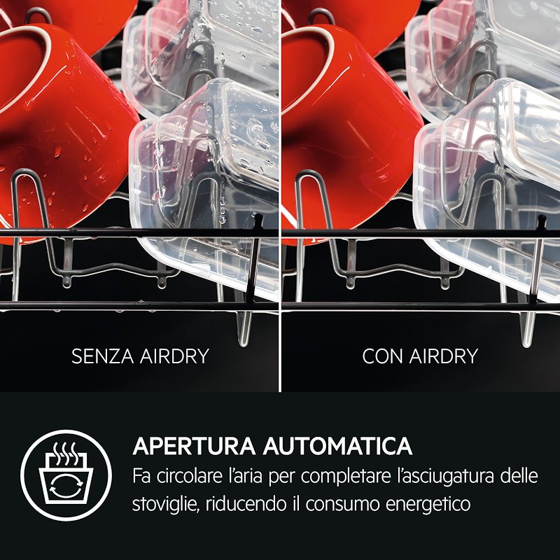 Aeg Lavastoviglie Incasso a scomparsa Fse77717p Bianco